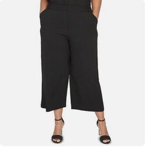 RACHEL Rachel Roy Cropped Wide Leg Flare Pants Size 12